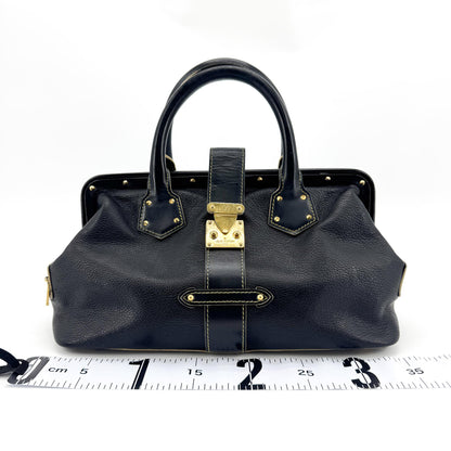Louis Vuitton Suhali L'Ingenieux Leather, Black, Leather, Handbag