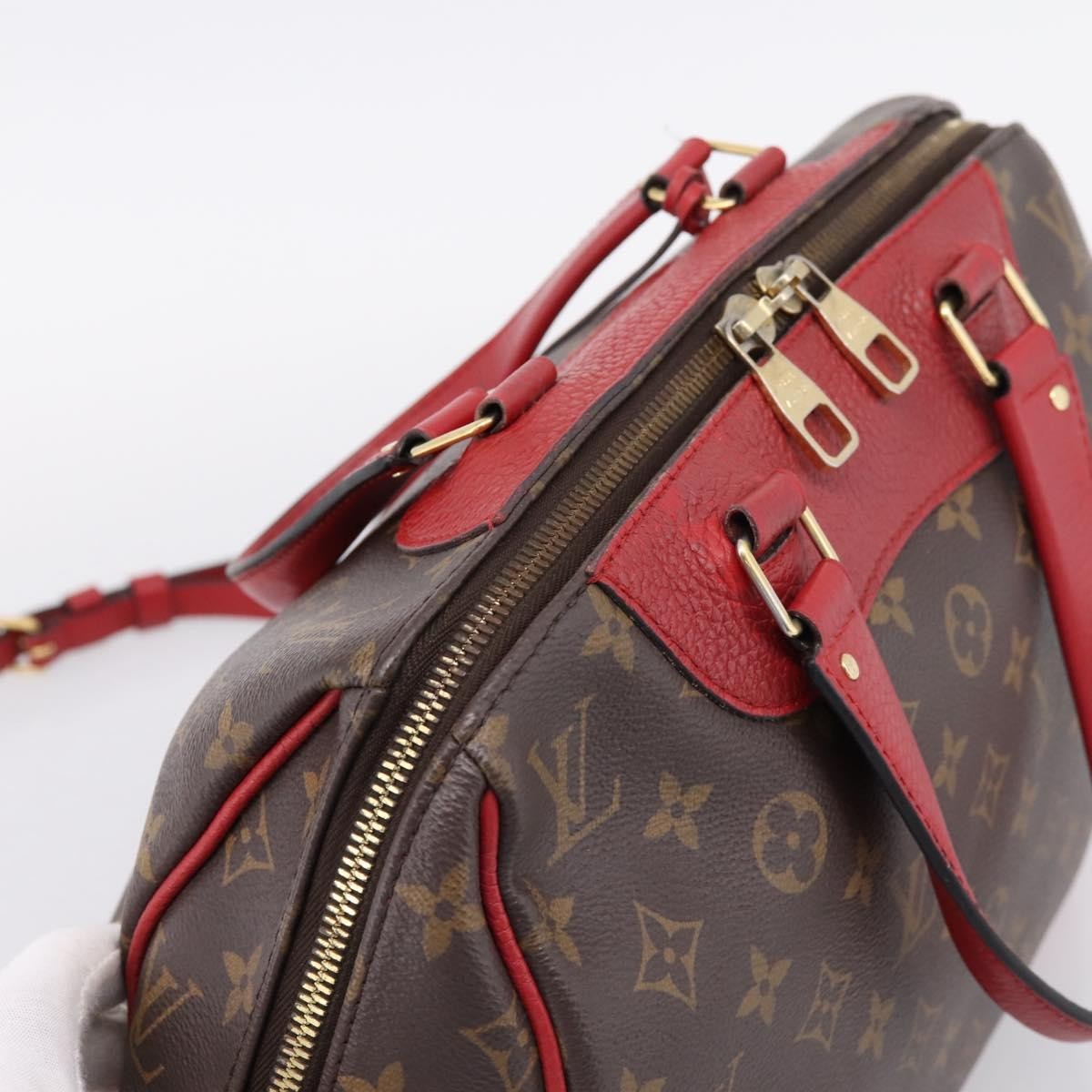 Louis Vuitton Retiro Monogram Canvas, Brown, Canvas, Handbag