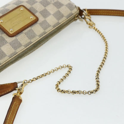 Louis Vuitton Eva Damier, Beige, Canvas, Shoulder Bag