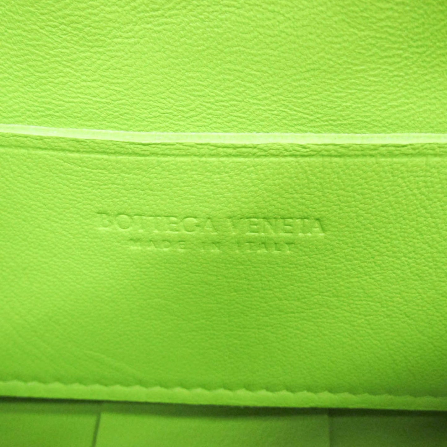 Bottega Veneta Cassette Maxi Intrecciato Leather, Green, Leather, Clutch