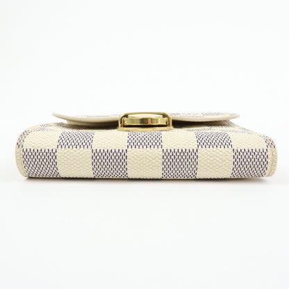 Louis Vuitton Koala Damier, Beige, Canvas, Wallet