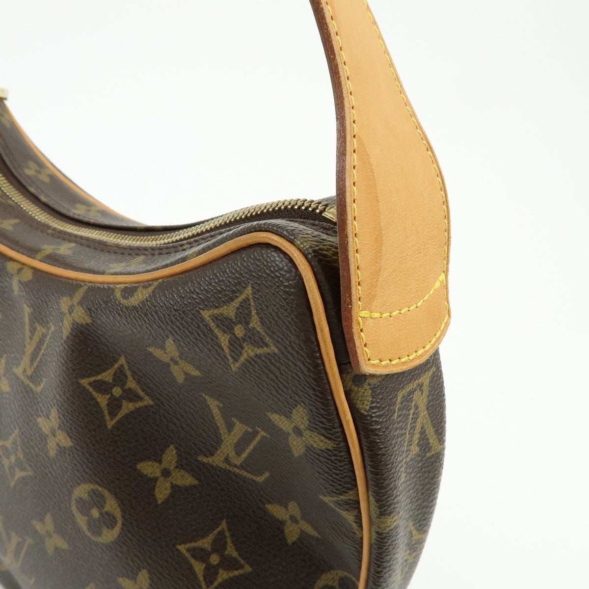 Louis Vuitton Croissant Monogram Canvas, Brown, Canvas, Handbag