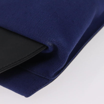 Balenciaga Navy Neo Lift Waist Canvas and Leather, Blue, Canvas, Handbag