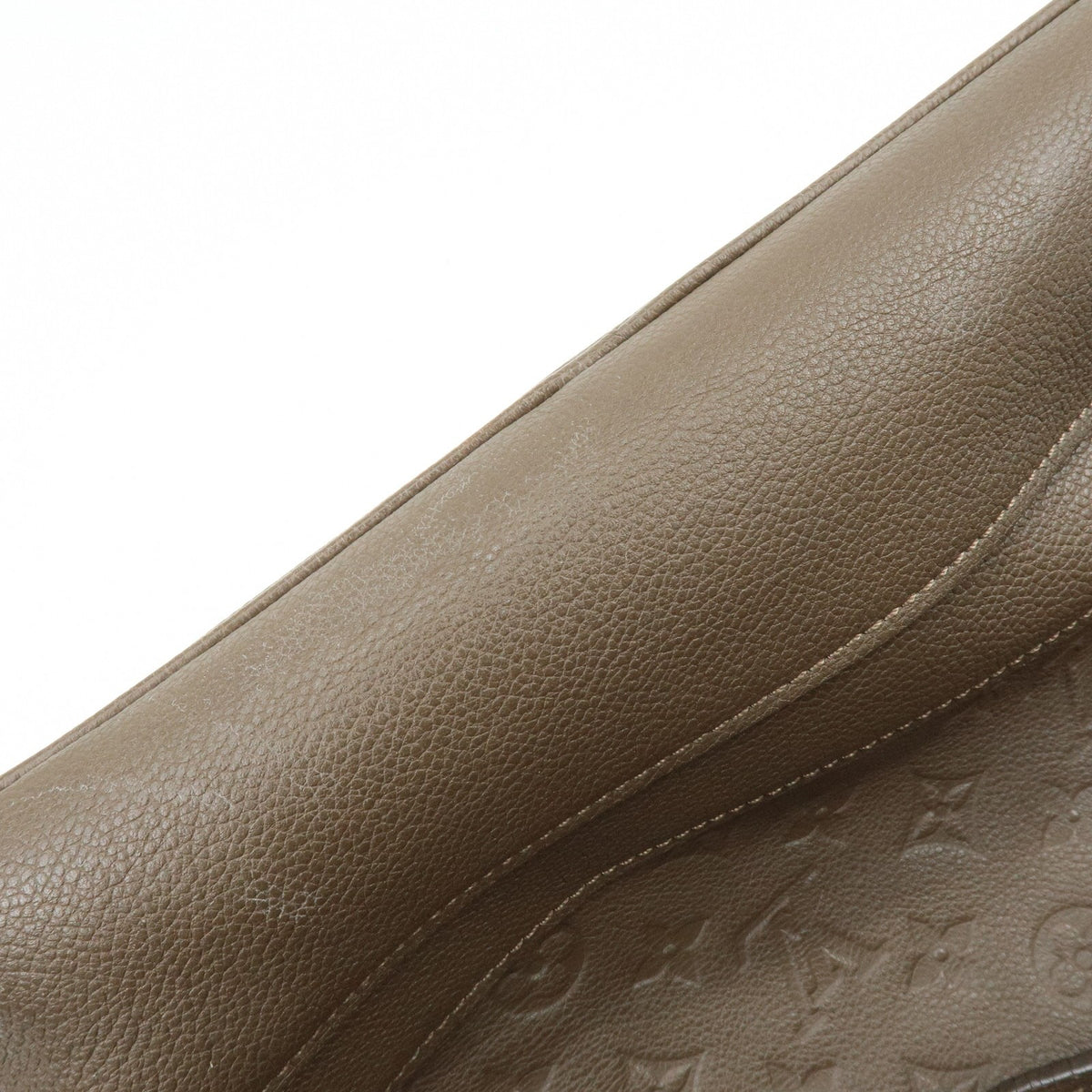 Louis Vuitton Citadine Monogram Empreinte Leather, Brown, Leather, Handbag