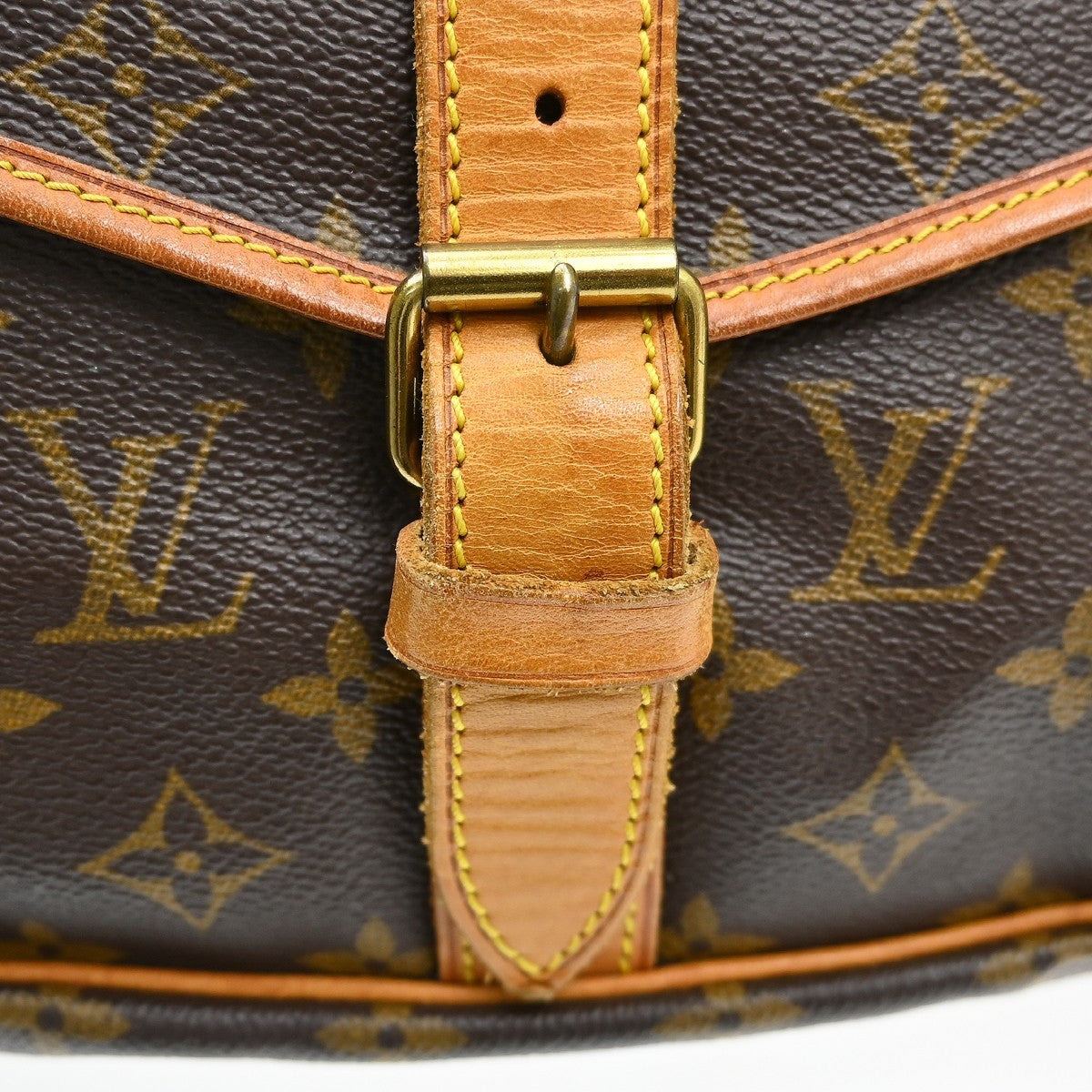Louis Vuitton Saumur Monogram Canvas, Brown, Canvas, Handbag