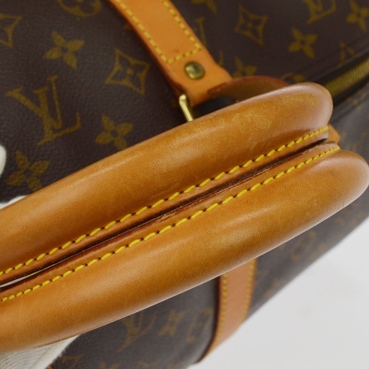 Louis Vuitton Keepall Monogram Canvas, Brown, Canvas, Travel Bag