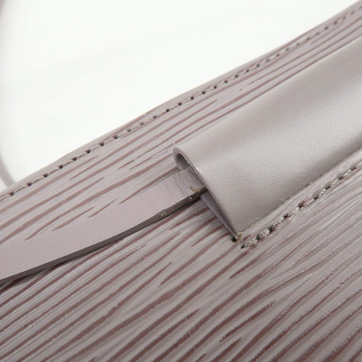 Louis Vuitton Saint Tropez Epi Leather, Gray, Leather, Handbag