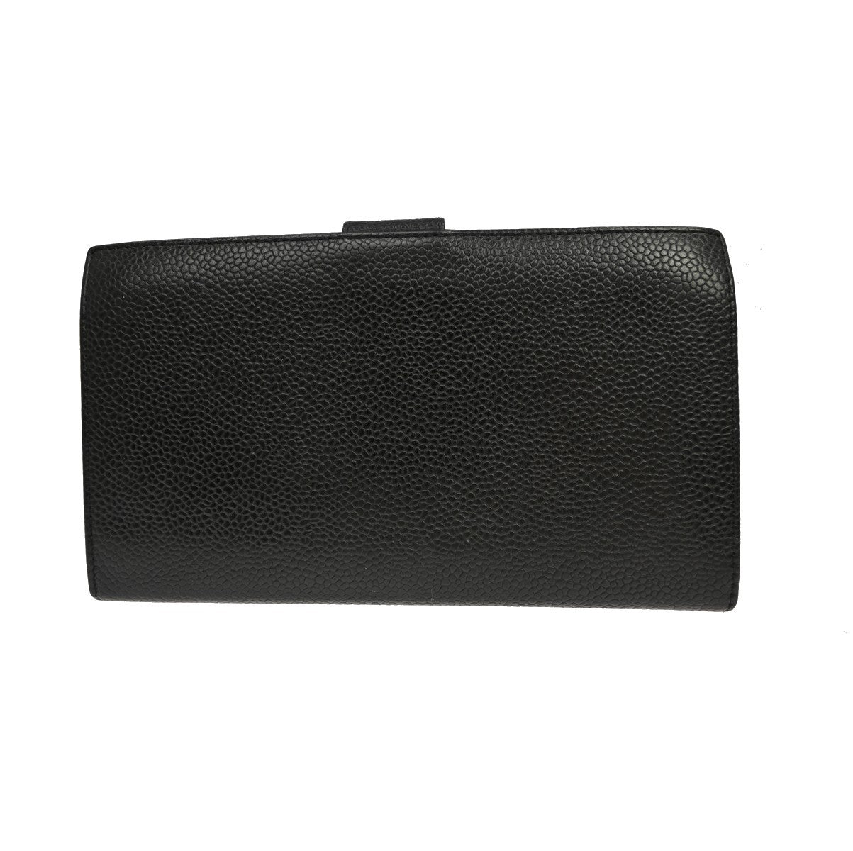 Chanel Timeless CC French Caviar, Black, Leather, Wallet