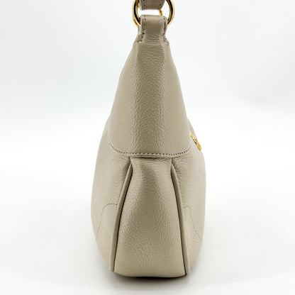 Gucci Aphrodite Leather, Beige, Leather, Shoulder Bag
