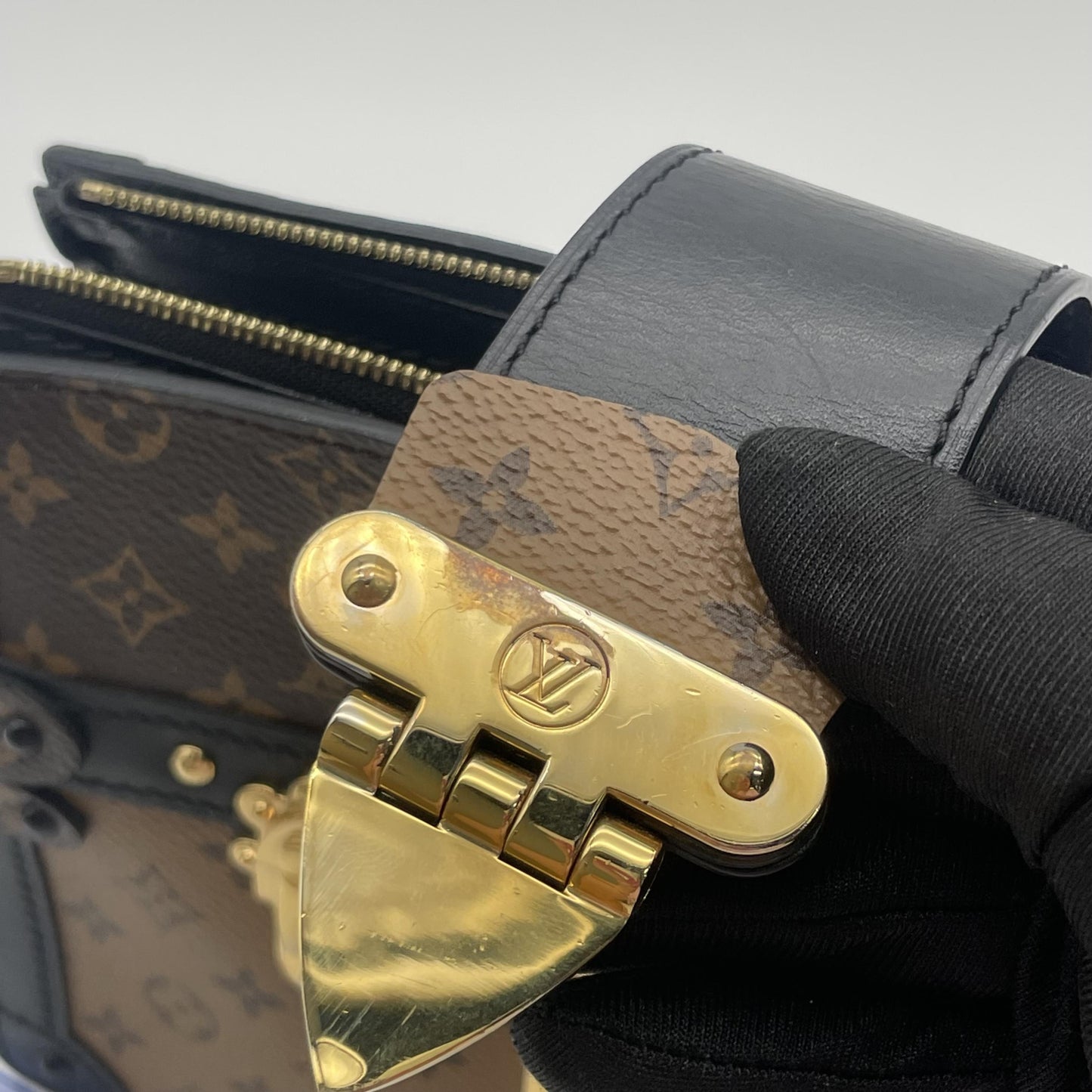 Louis Vuitton Trunk Clutch Monogram, Brown, Canvas, Clutch
