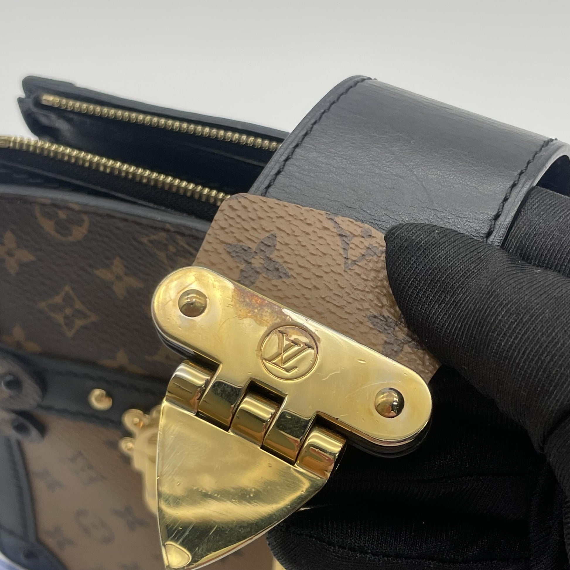 Louis Vuitton Trunk Clutch Monogram, Brown, Canvas, Clutch