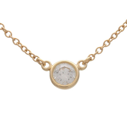 Tiffany & Co. Elsa Peretti Diamonds By The Yard Pendant 18K Yellow Gold with Diamond, Gold, Yellow Gold, Necklace