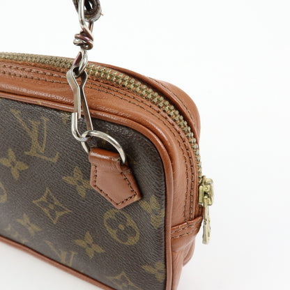 Louis Vuitton Pochette Marly Bandouliere Monogram Canvas, Brown, Canvas, Handbag