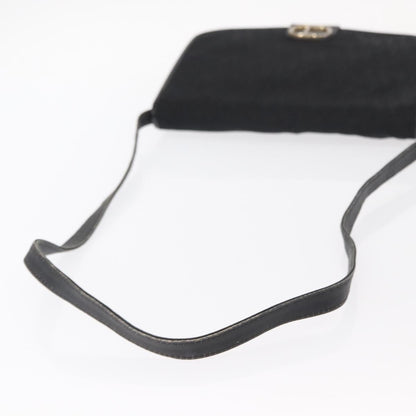 Christian Dior Vintage CD trotter Canvas, Black, Canvas, Shoulder Bag