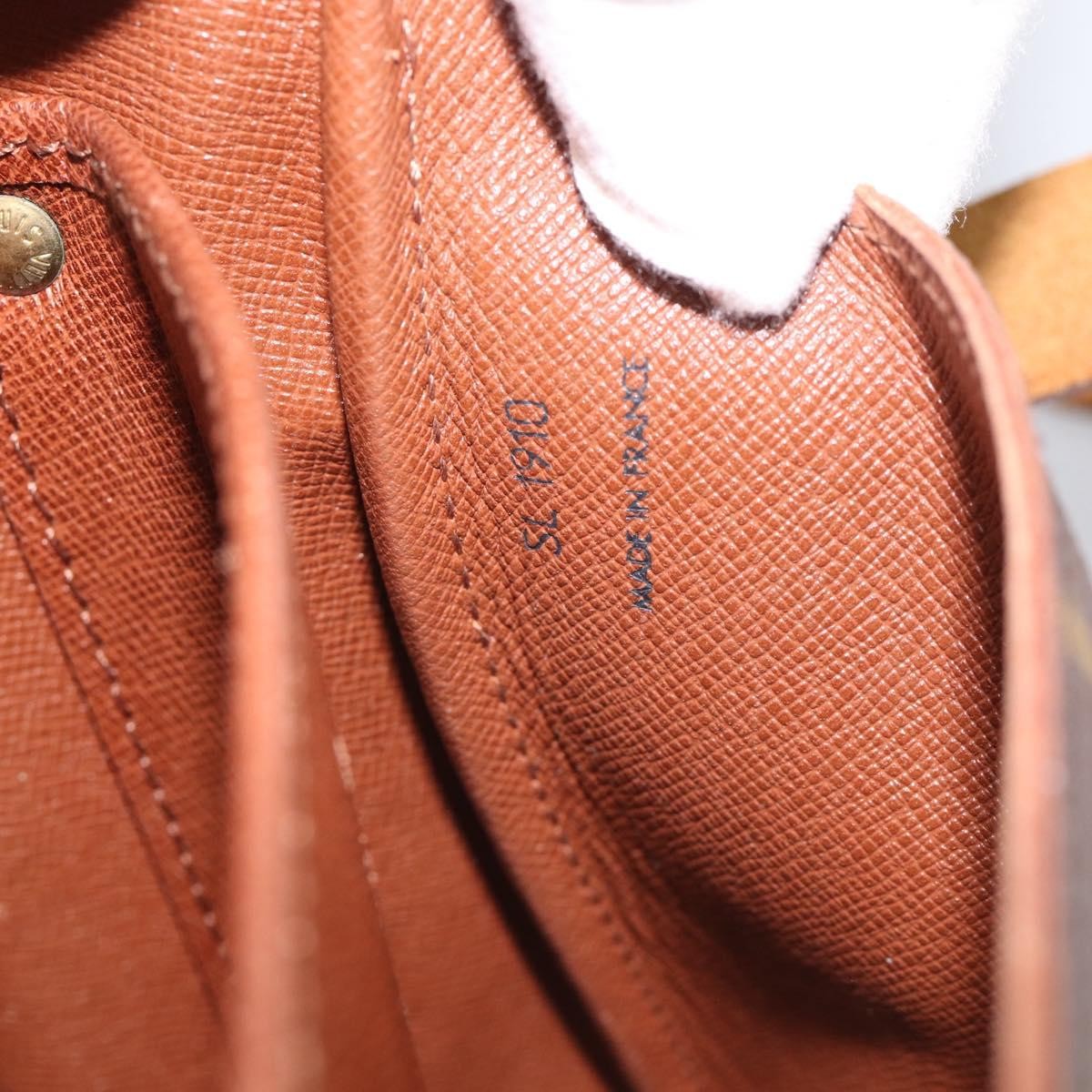 Louis Vuitton Cartouchiere Monogram Canvas, Brown, Canvas, Handbag
