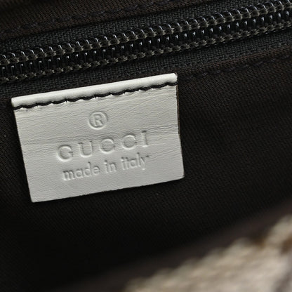 Gucci Waist Belt Bag (Outlet) GG Canvas and Leather, Beige, Canvas, Crossbody Bag
