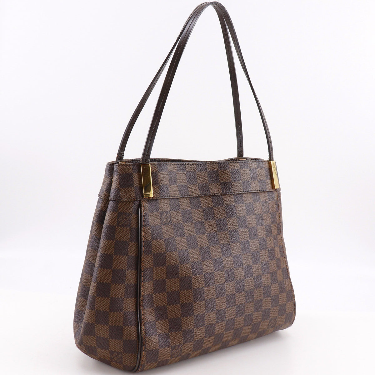 Louis Vuitton Marylebone Damier, Brown, Canvas, Handbag