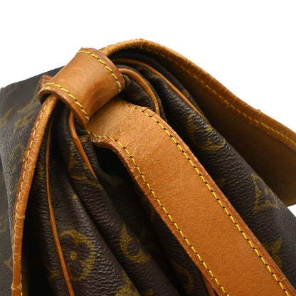 Louis Vuitton Saumur Monogram Canvas, Brown, Canvas, Shoulder Bag