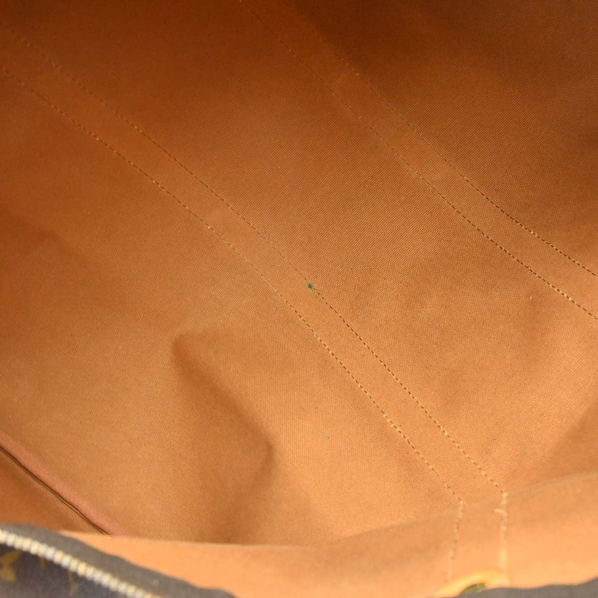 Louis Vuitton Keepall Monogram, Brown, Canvas, Travel Bag