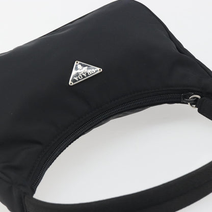 Prada Hobo Tessuto, Black, Nylon, Handbag