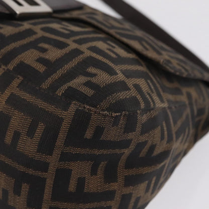 Fendi Zucchino Mamma Baguette Canvas, Multicolour, Canvas, Shoulder Bag