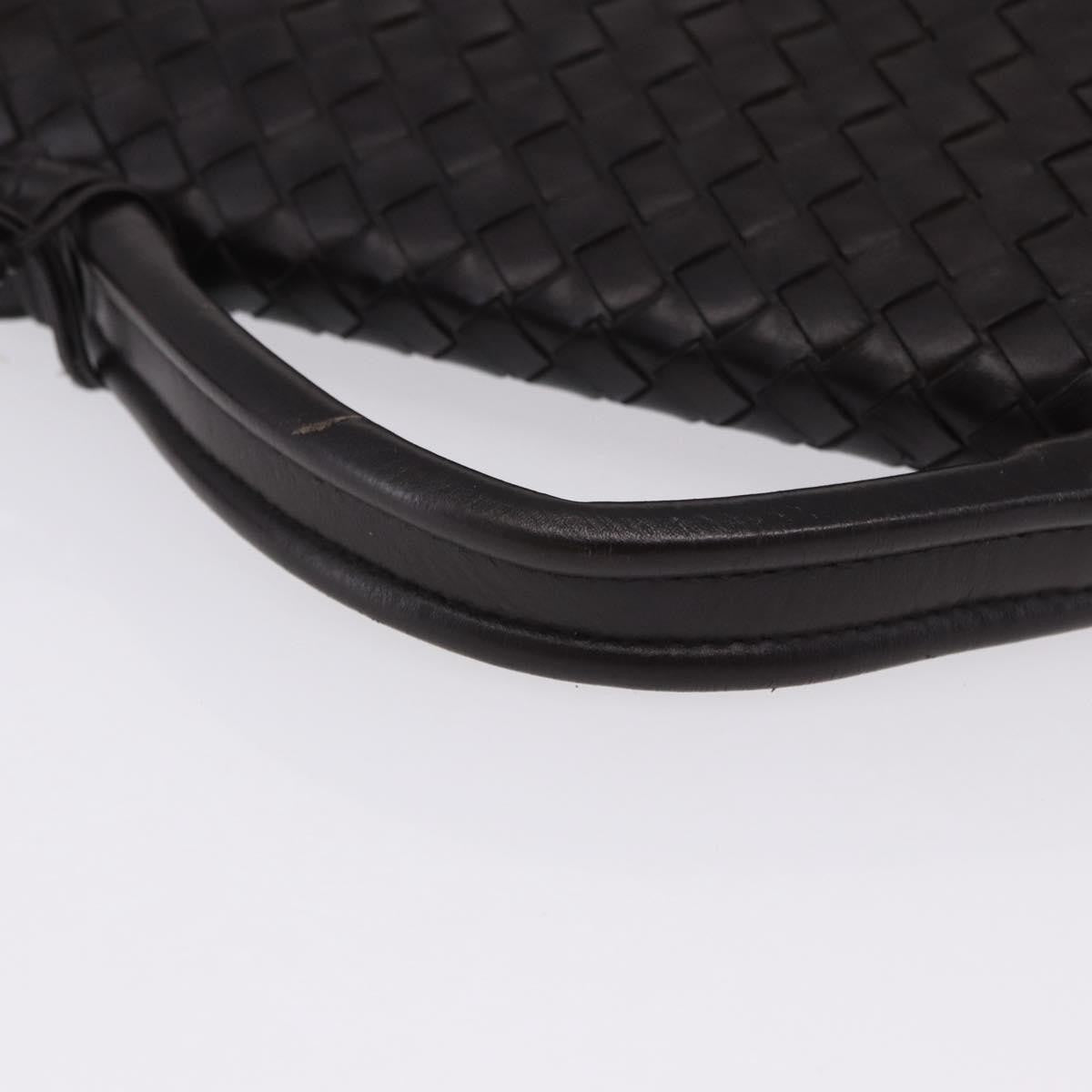 Bottega Veneta Envelope Intrecciato Nappa, Black, Leather, Briefcase