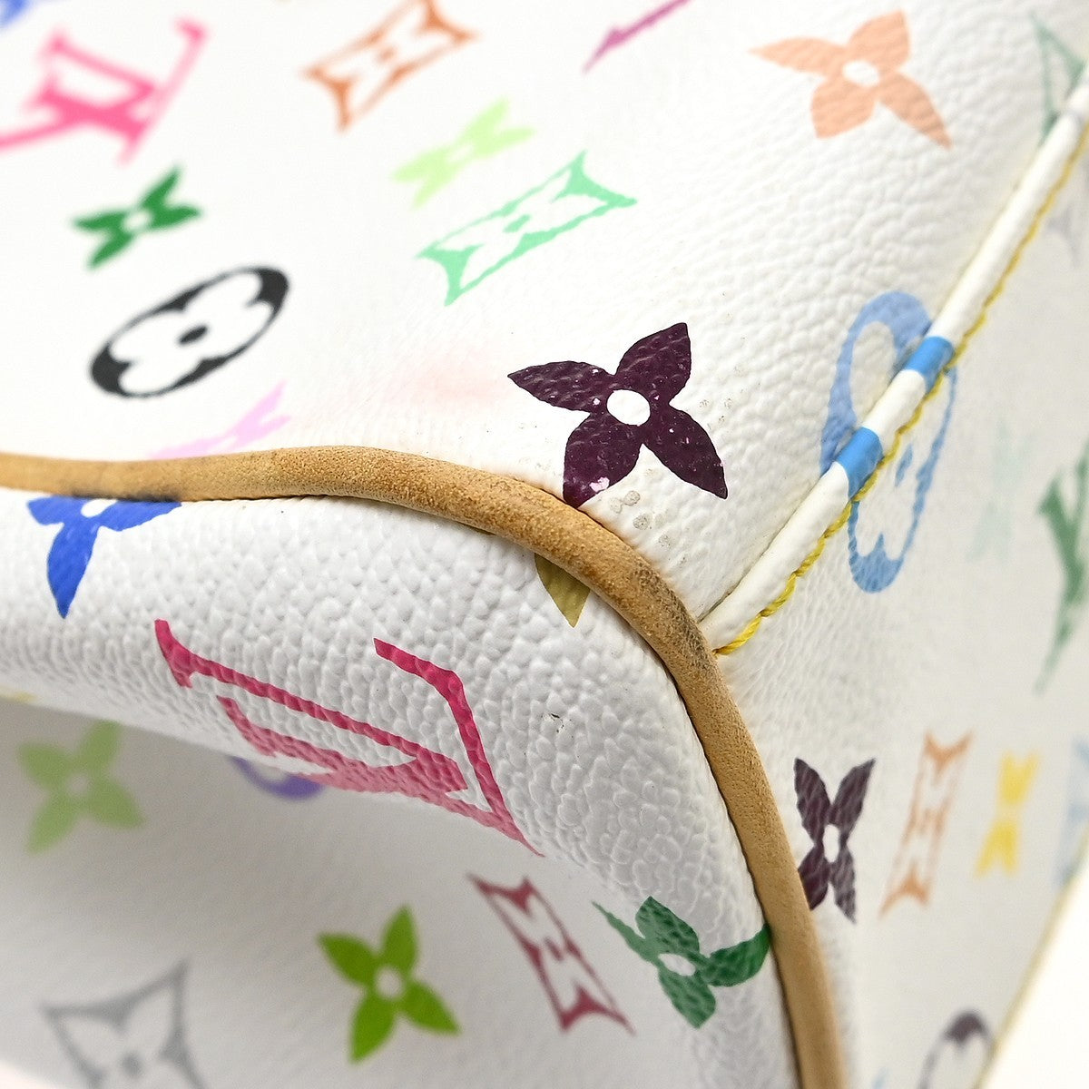 Louis Vuitton Aurelia Monogram Multicolor, White, Canvas, Tote Bag