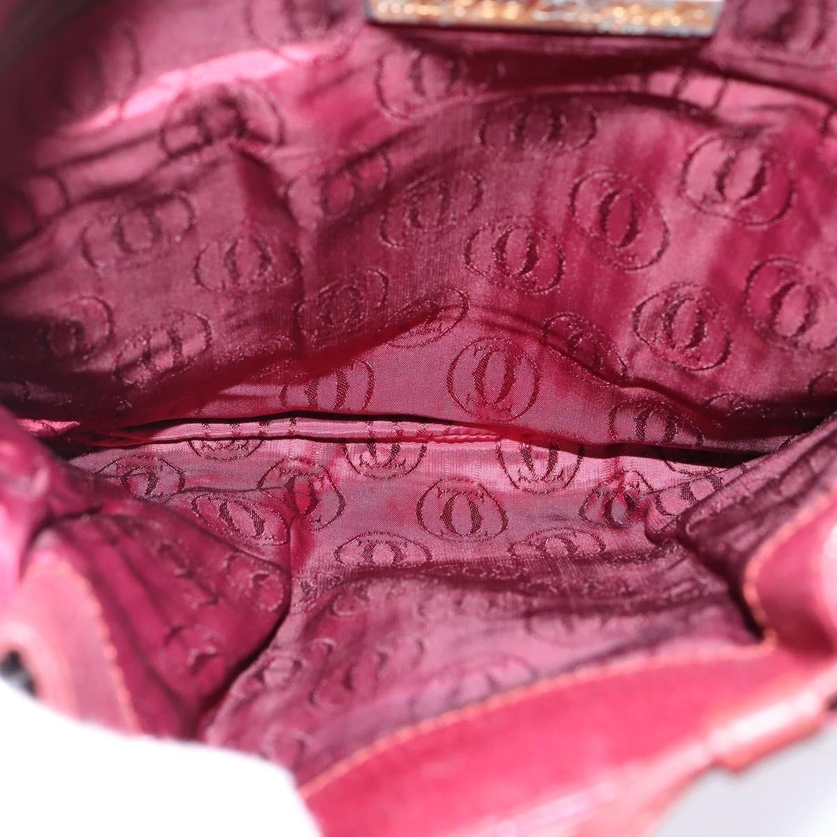 Cartier Must de Cartier Leather, Burgundy, Leather, Bag