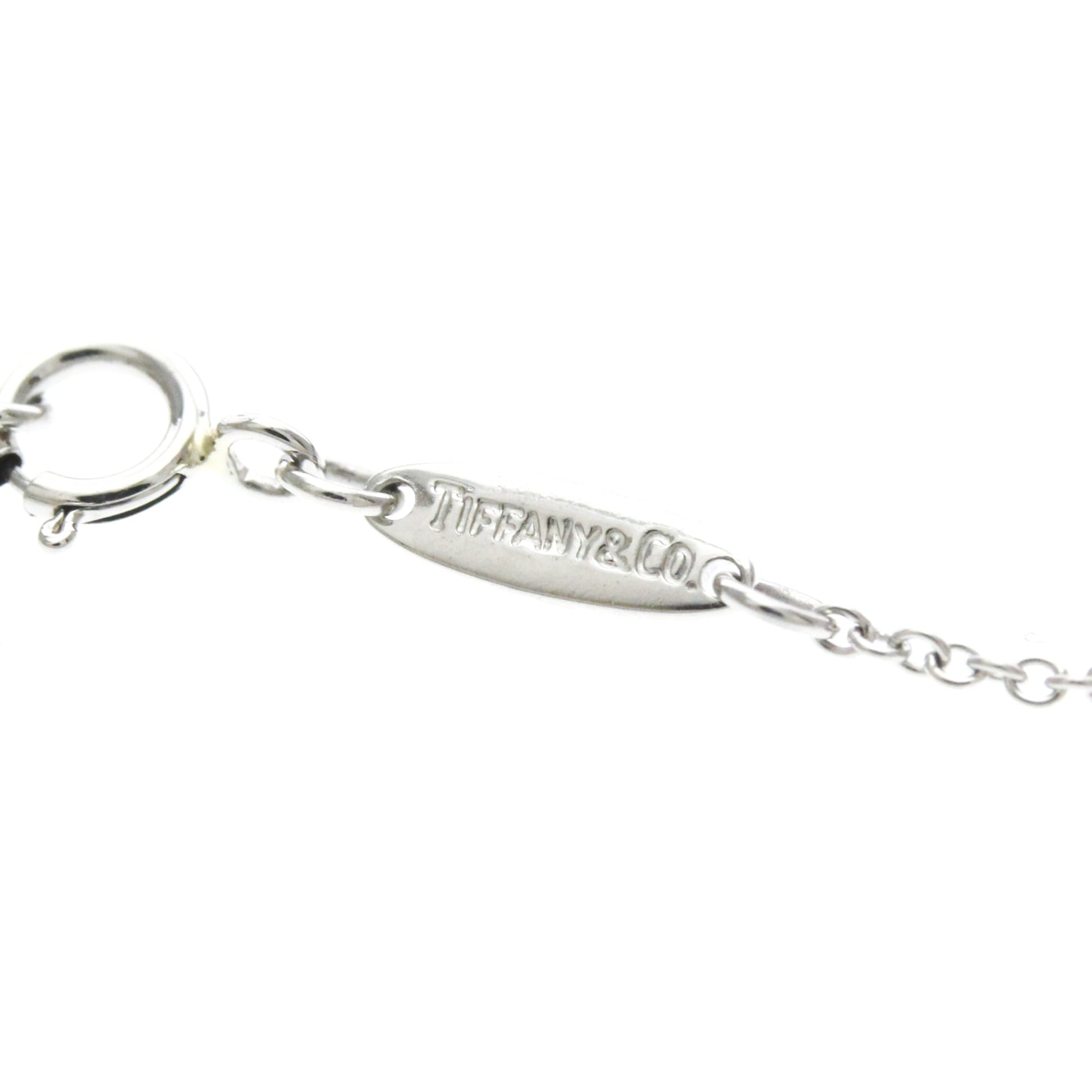 Tiffany & Co. Elsa Peretti Quadrifoglio Pendant Platinum, Silver, Platinum, Necklace