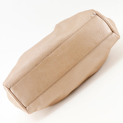 Gucci Sukey Leather, Metallic, Leather, Tote Bag