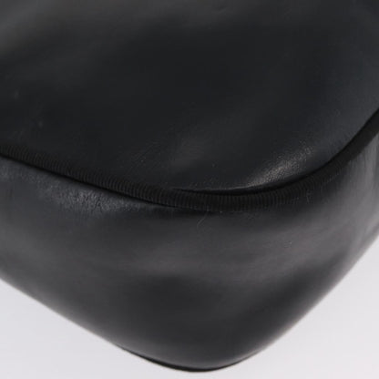 Salvatore Ferragamo Vara Bow camera Leather, Black, Leather, Shoulder Bag