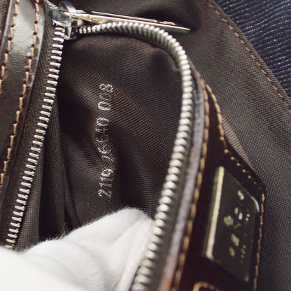 Fendi Convertible Baguette Denim, Blue, Denim, Handbag