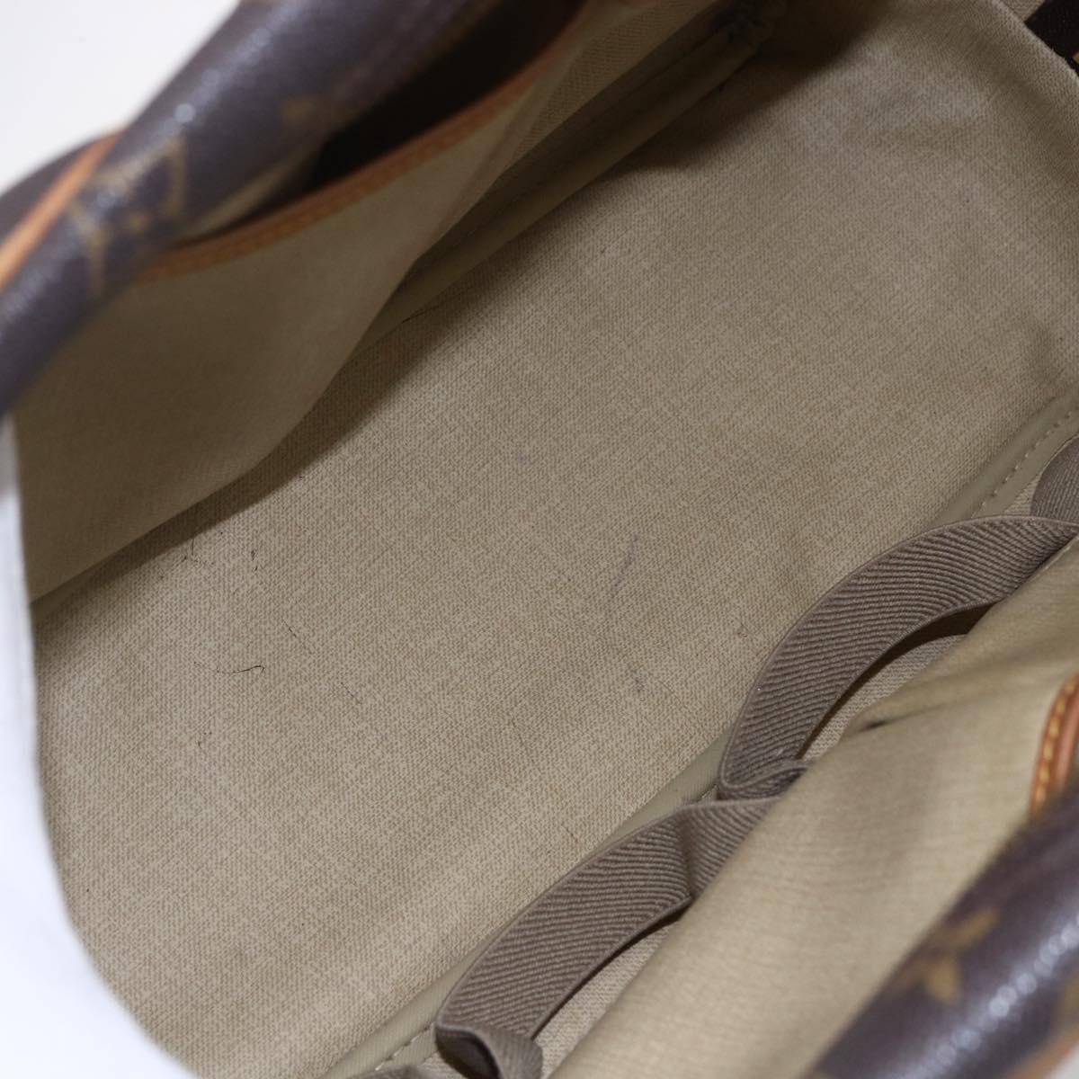 Louis Vuitton Deauville Handbag Monogram Canvas, BROWN, CANVAS, Handbag