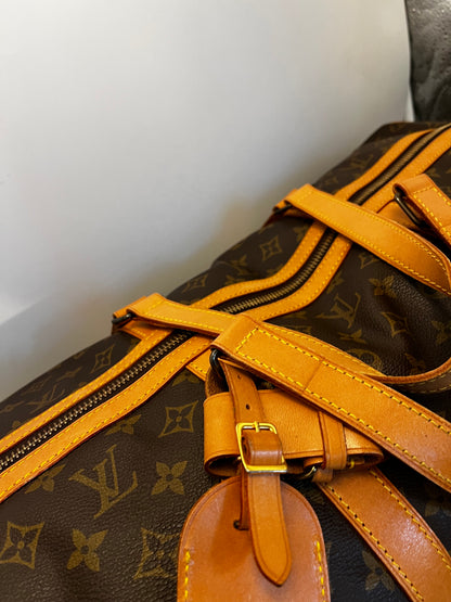 Louis Vuitton Sac Souple Monogram Canvas, Brown, Canvas, Handbag
