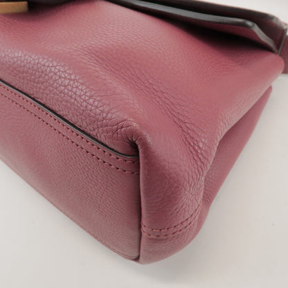 Gucci GG Marmont Leather, Pink, Leather, Shoulder Bag