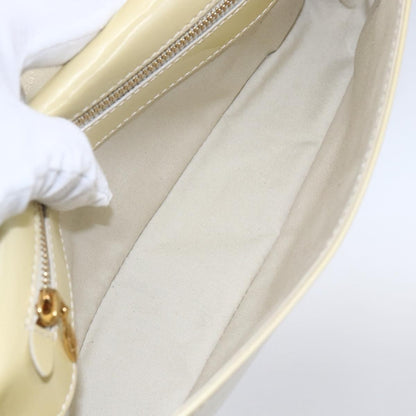Louis Vuitton Sobe Clutch Patent, Beige, Patent Leather, Clutch