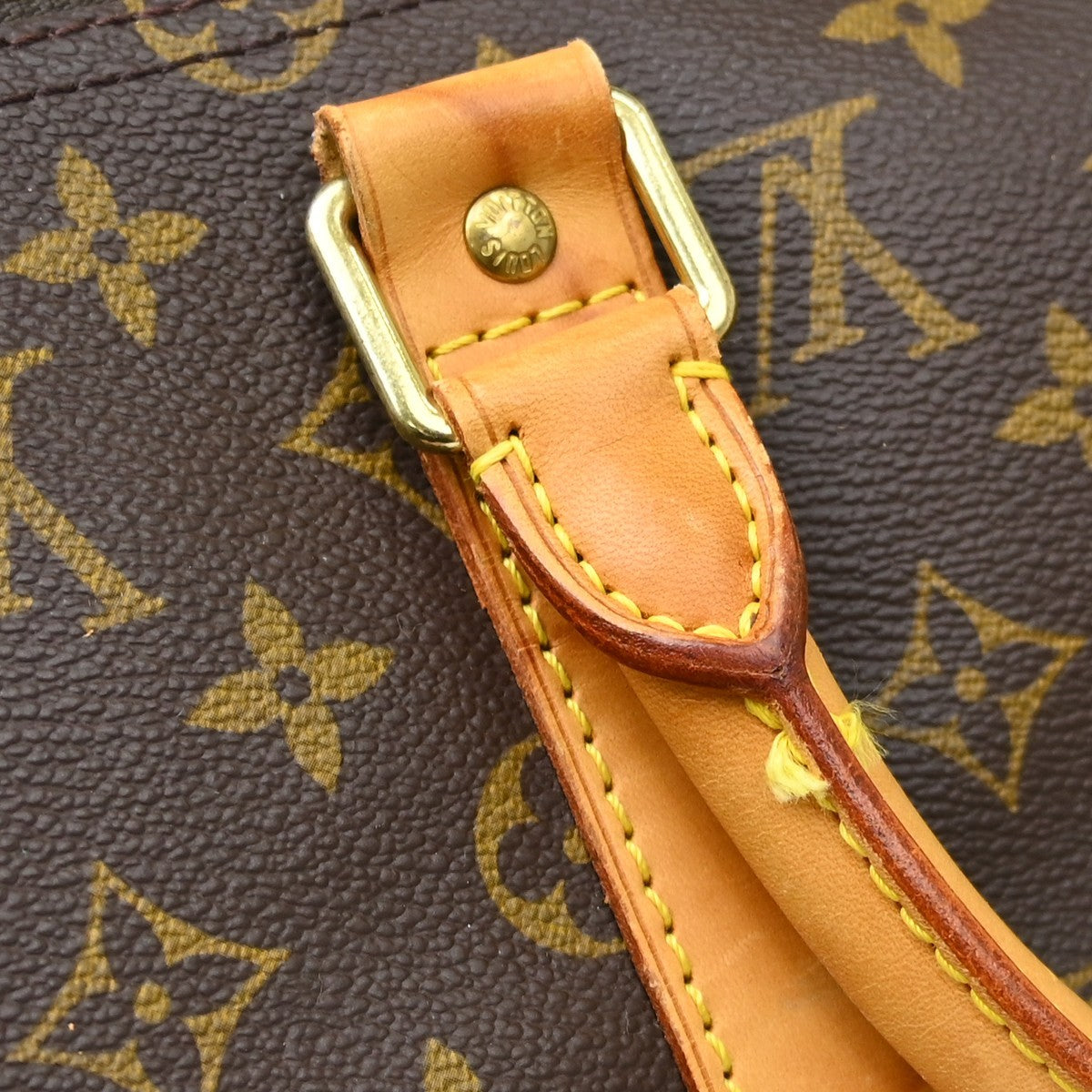 Louis Vuitton Keepall Bandouliere Monogram Canvas, Brown, Canvas, Travel Bag