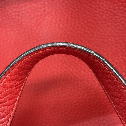 Gucci Lady Tassel Top Handle Leather, Red, Leather, Tote Bag