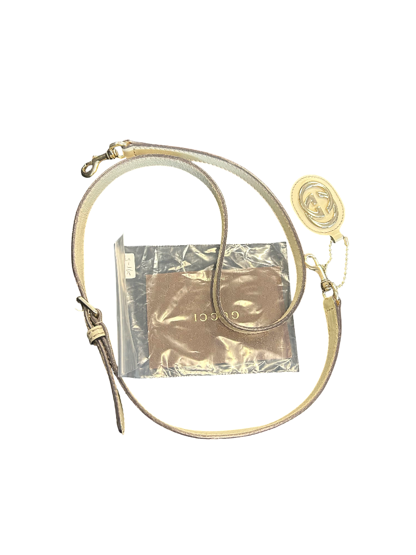 Gucci Sukey Top Handle Satchel GG Canvas with Leather, Beige, Canvas, Handbag