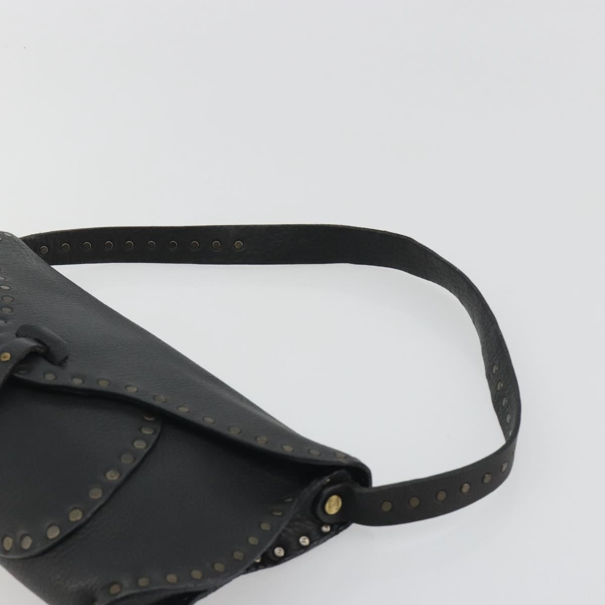 Gucci Shoulder Leather, Black, Leather, Shoulder Bag