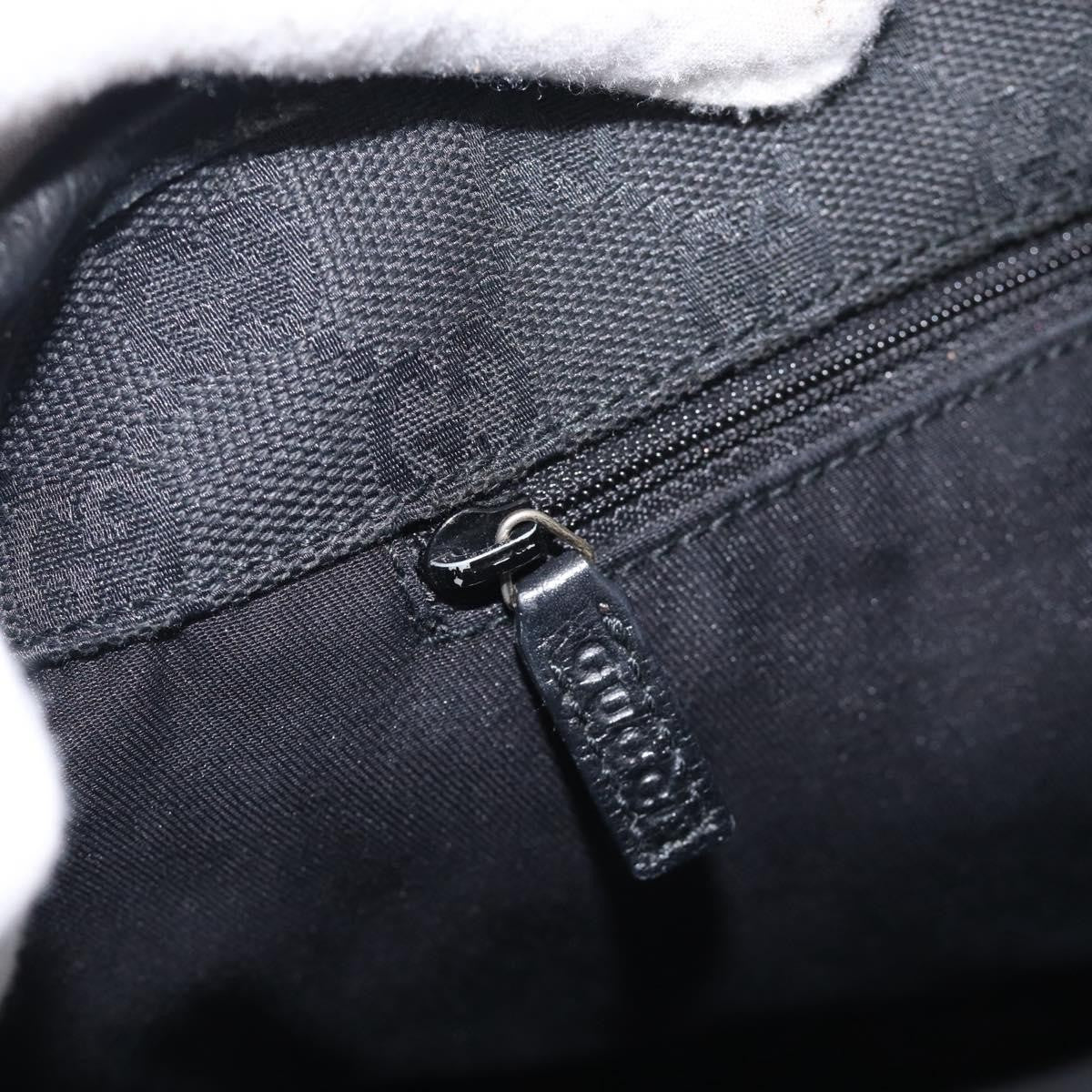 Gucci Abbey Leather, Black, Leather, Shoulder Bag