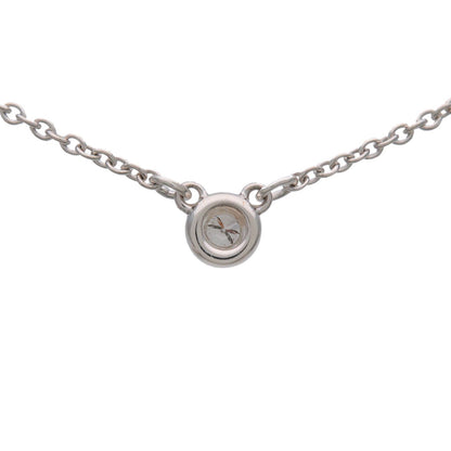 Tiffany & Co. Elsa Peretti Diamonds By The Yard Pendant Sterling Silver with Diamond, Silver, Sterling Silver, Necklace