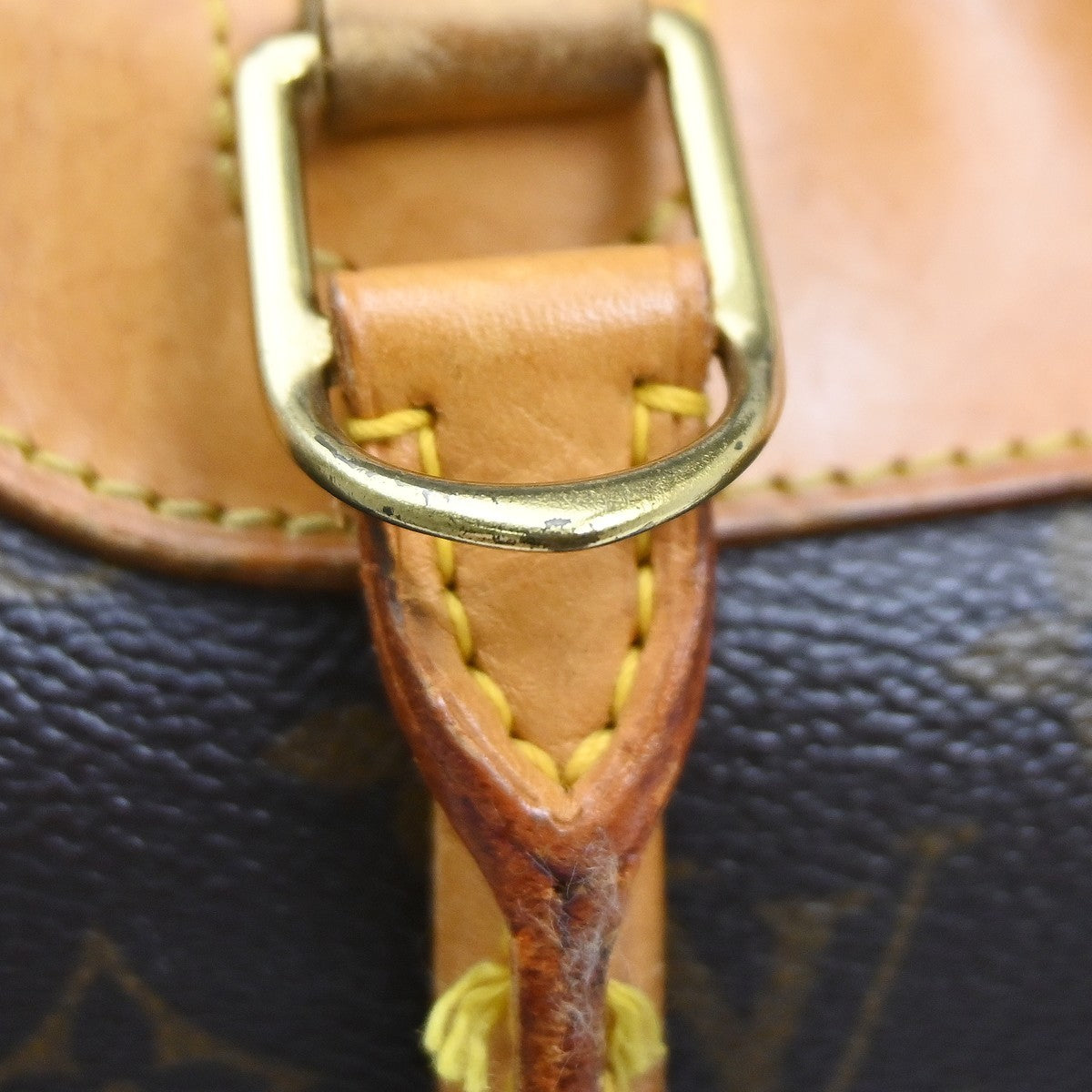 Louis Vuitton Deauville Monogram, Brown, Canvas, Handbag