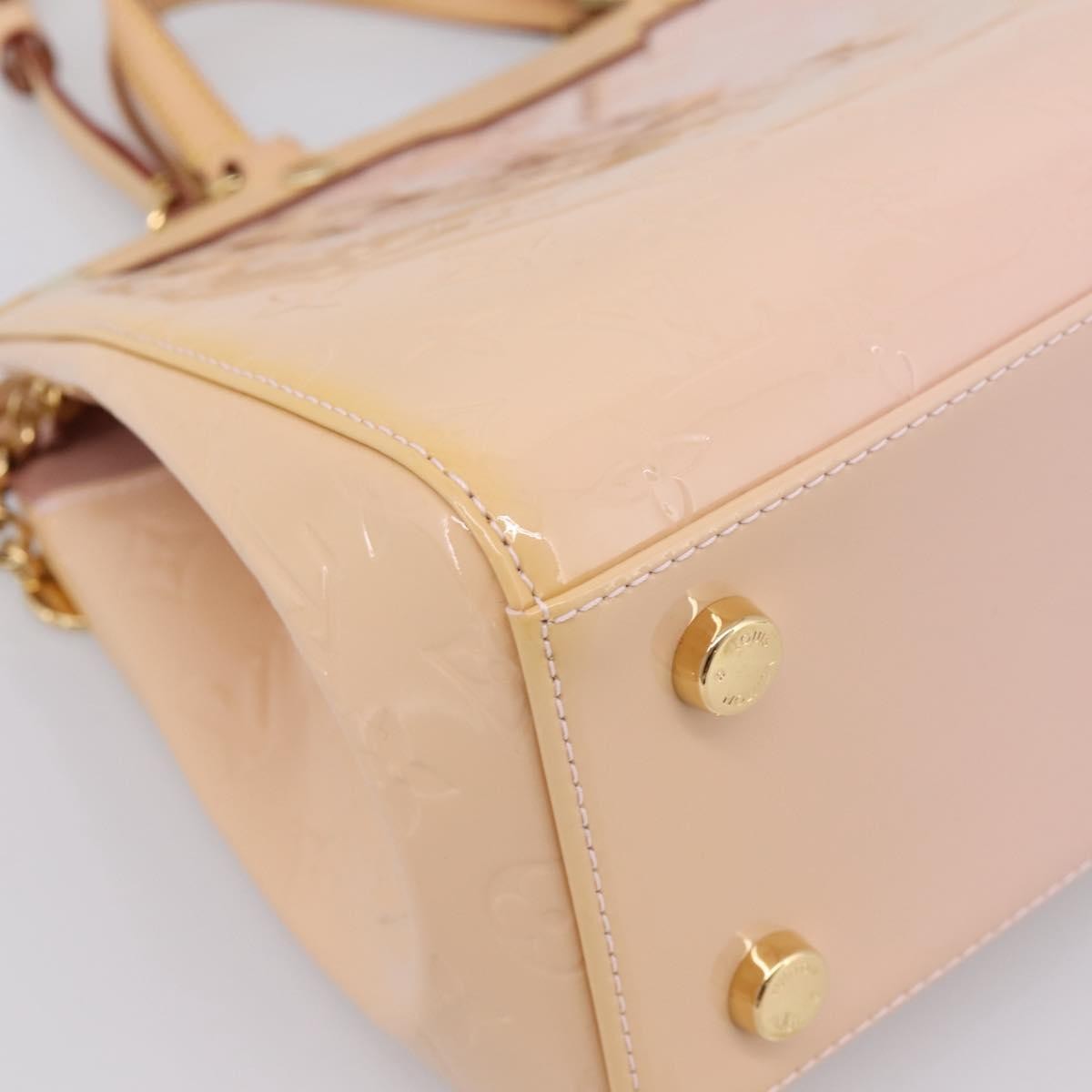 Louis Vuitton Blair Monogram Vernis, Pink, Patent Leather, Handbag