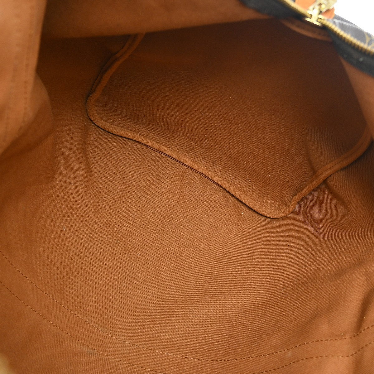 Louis Vuitton Keepall Monogram Canvas, Brown, Canvas, Travel Bag