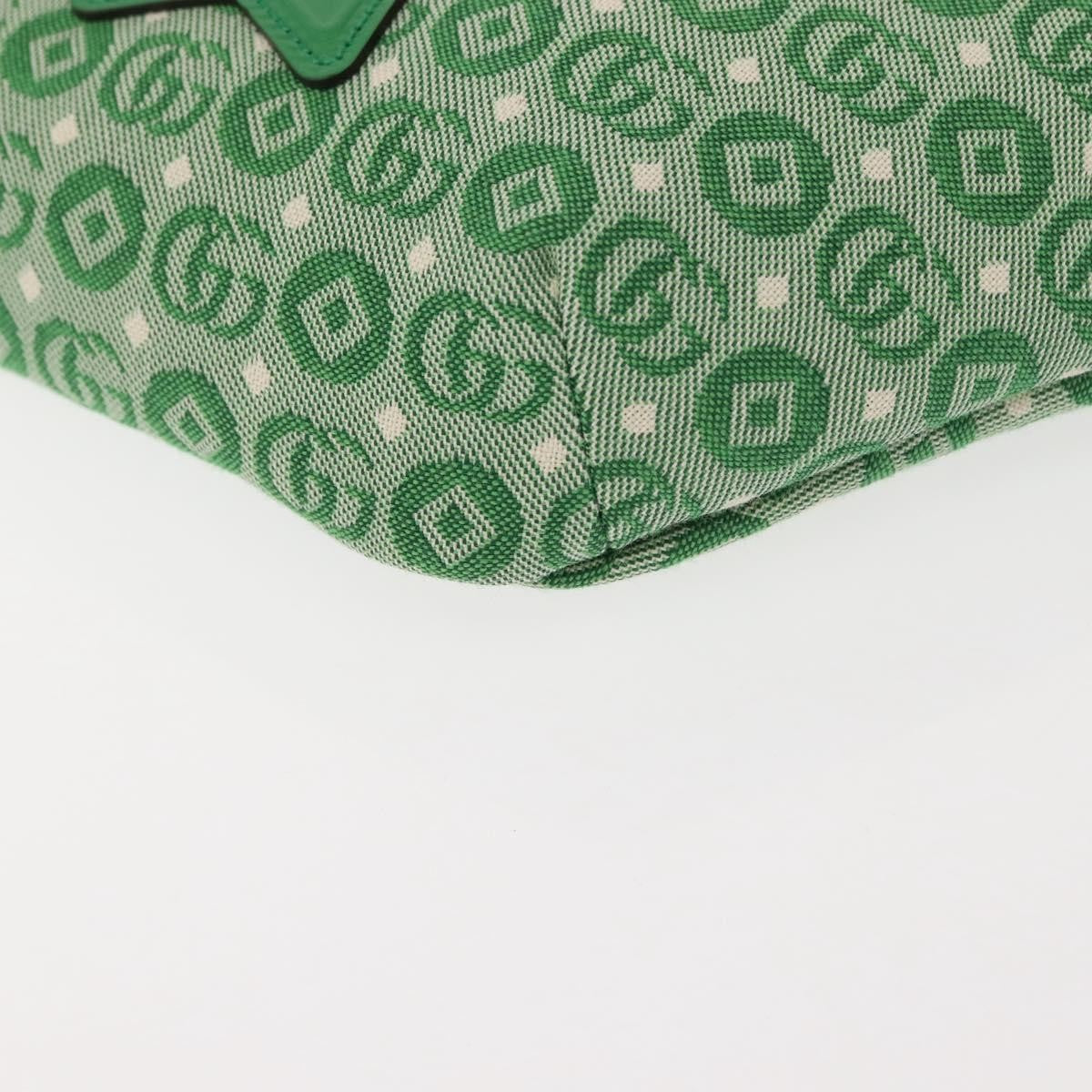 Gucci Children's Belt GG Coated Canvas, Green, Canvas, Handbag