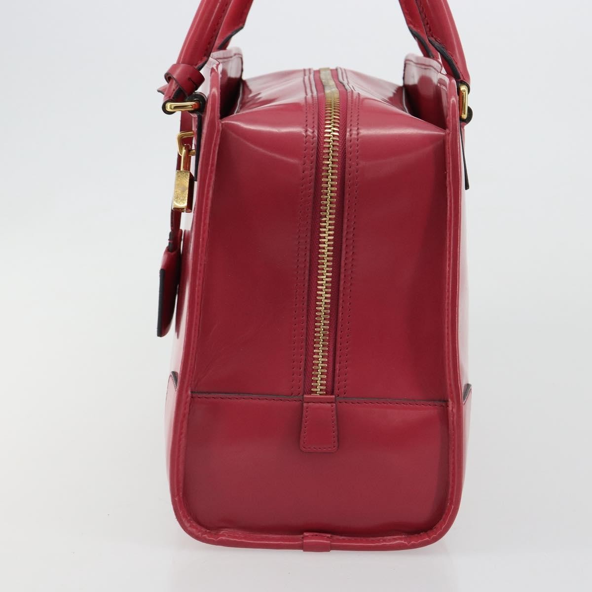 Loewe Amazona Patent, Pink, Patent Leather, Handbag