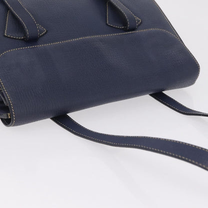Loewe Tote Leather, Navy, Leather, Tote Bag
