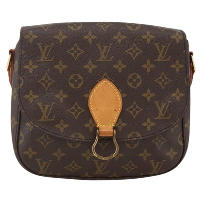 Louis Vuitton Saint Cloud Monogram Canvas, Brown, Canvas, Handbag
