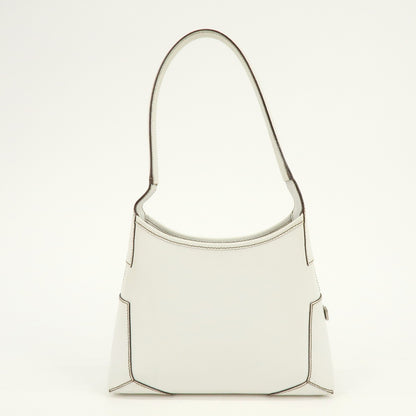 Salvatore Ferragamo Shoulder Bag Leather, White, Leather, Shoulder Bag